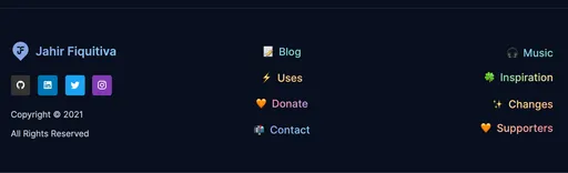 Footer
now