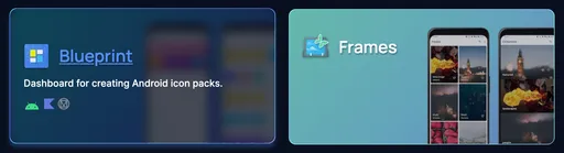 Projects cards now