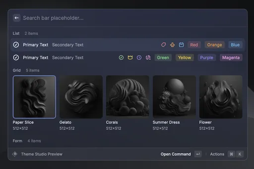 Dark Raycast theme