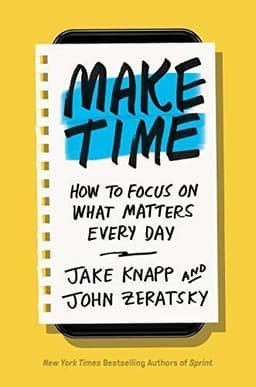 "Make Time" book cover